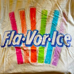 “FLA-VOR-ICE” T-shirt NWOT (L)